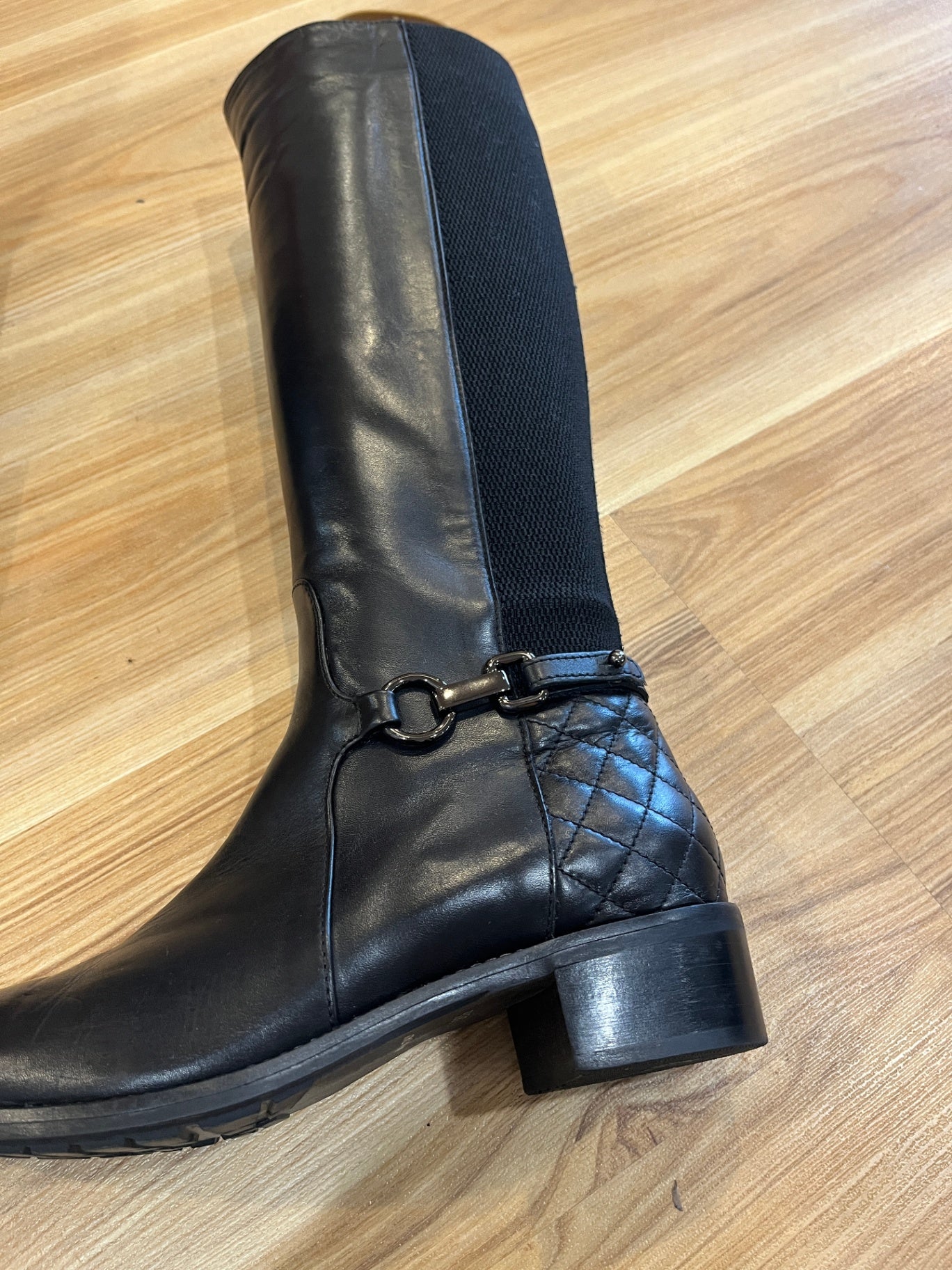Russell and Bromley Black Boots 38.5 