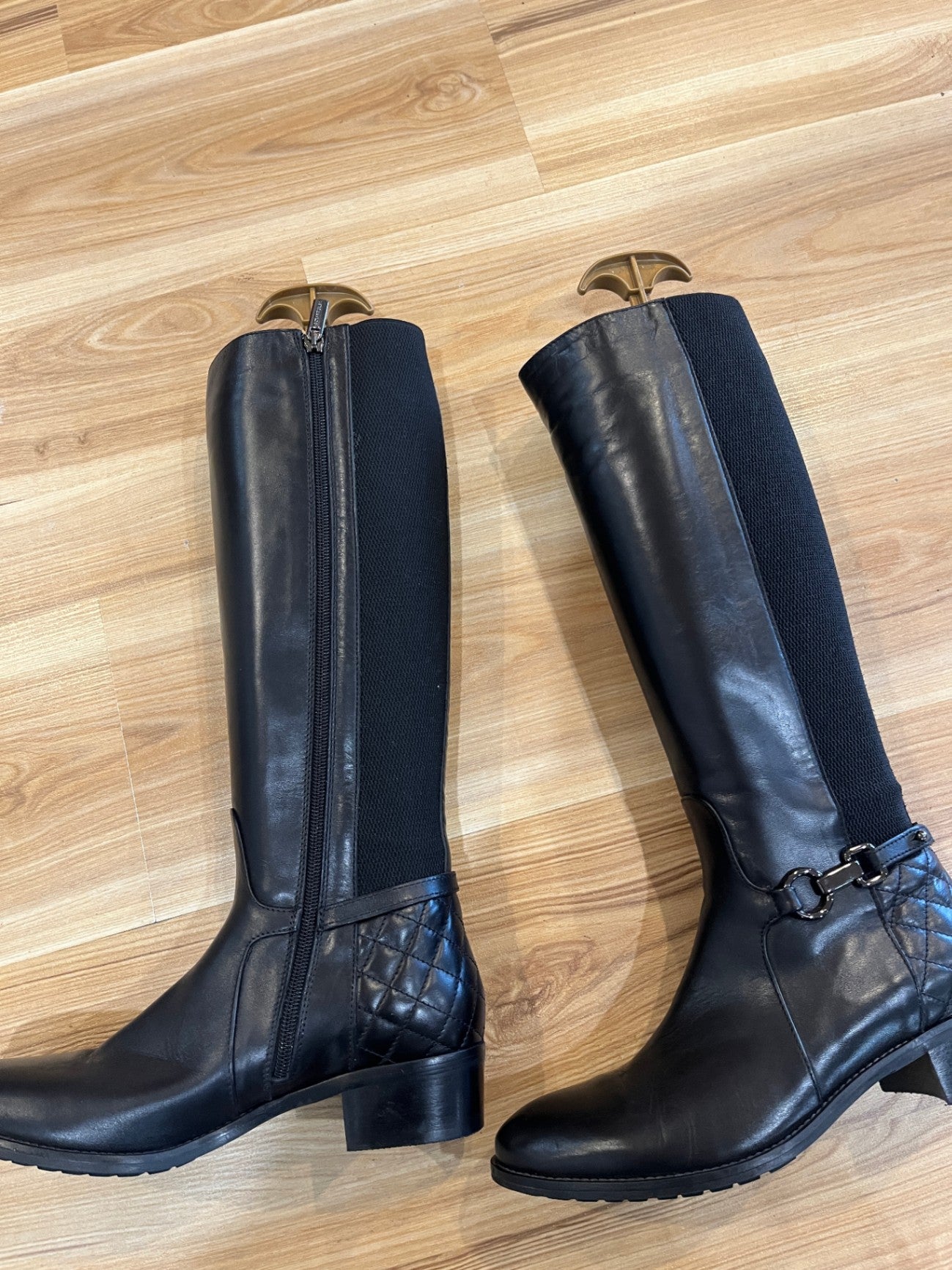 Russell and Bromley Black Boots 38.5 