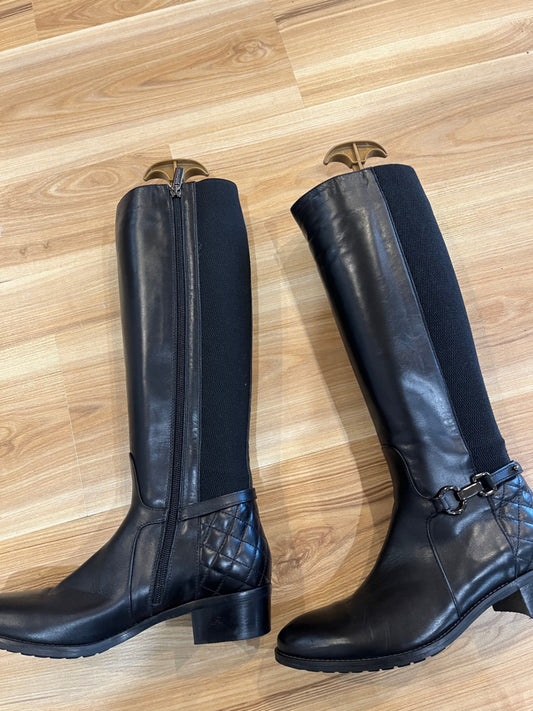 Russell and Bromley Black Boots 38.5 