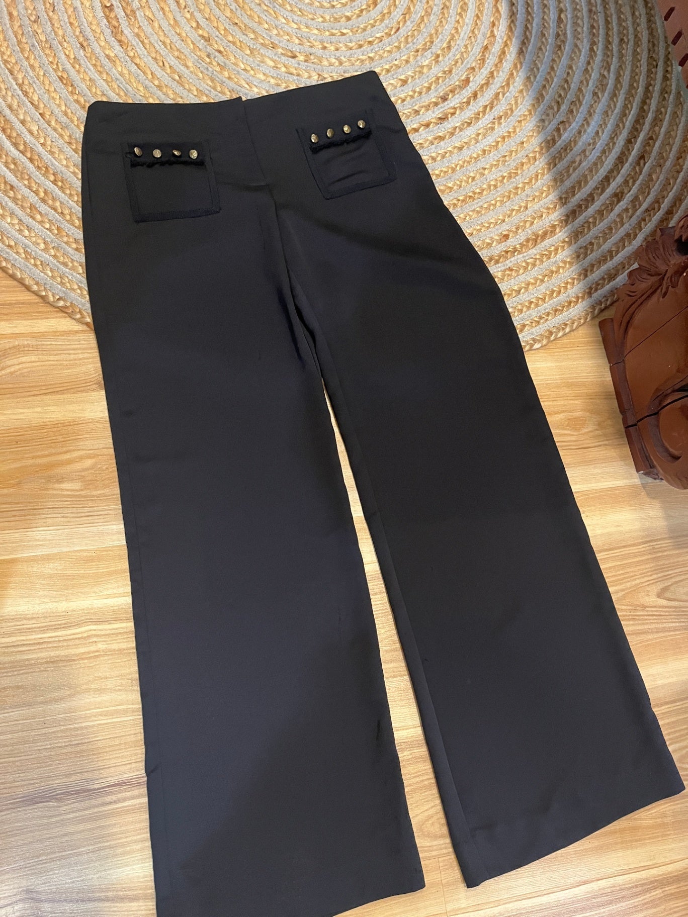 Lisa Ho Black Pants Size EU 38 