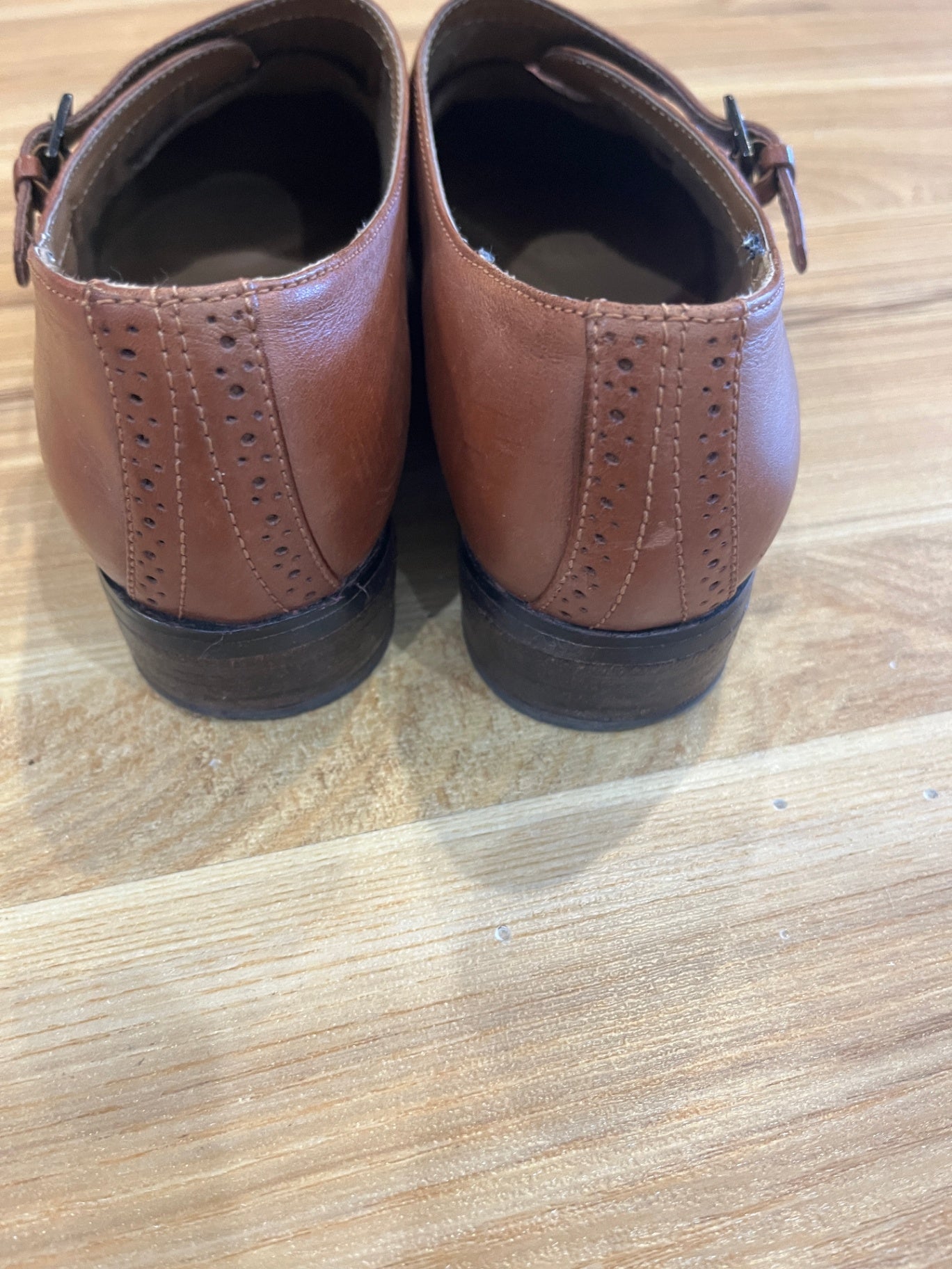 Clarks Softwear Brown Leather Shoes