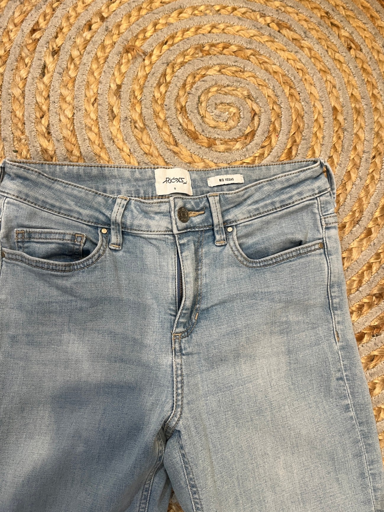 Riders Jeans Midrise Light Blue Size 9