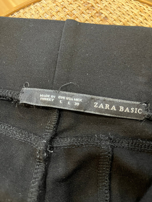 Zara Black Pants Basic Jeggings Type S/M 