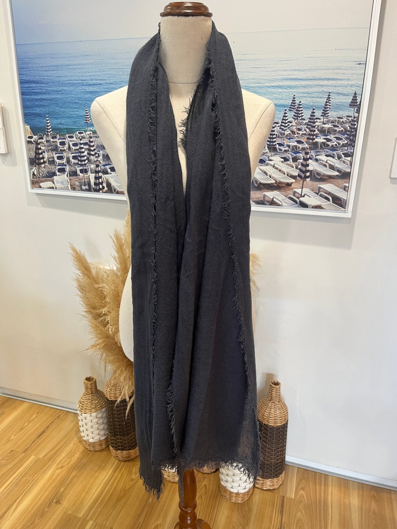 Grey Scarf