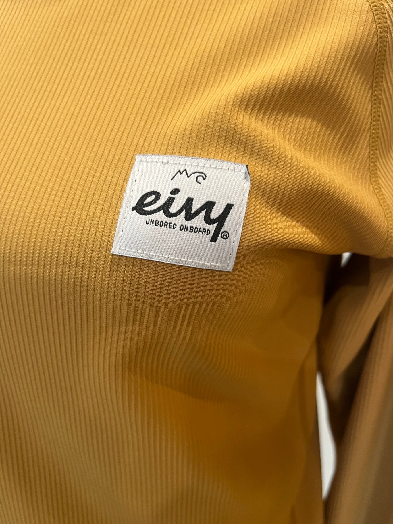 Eivy Sweatshirt Mustard Yellow Size Small