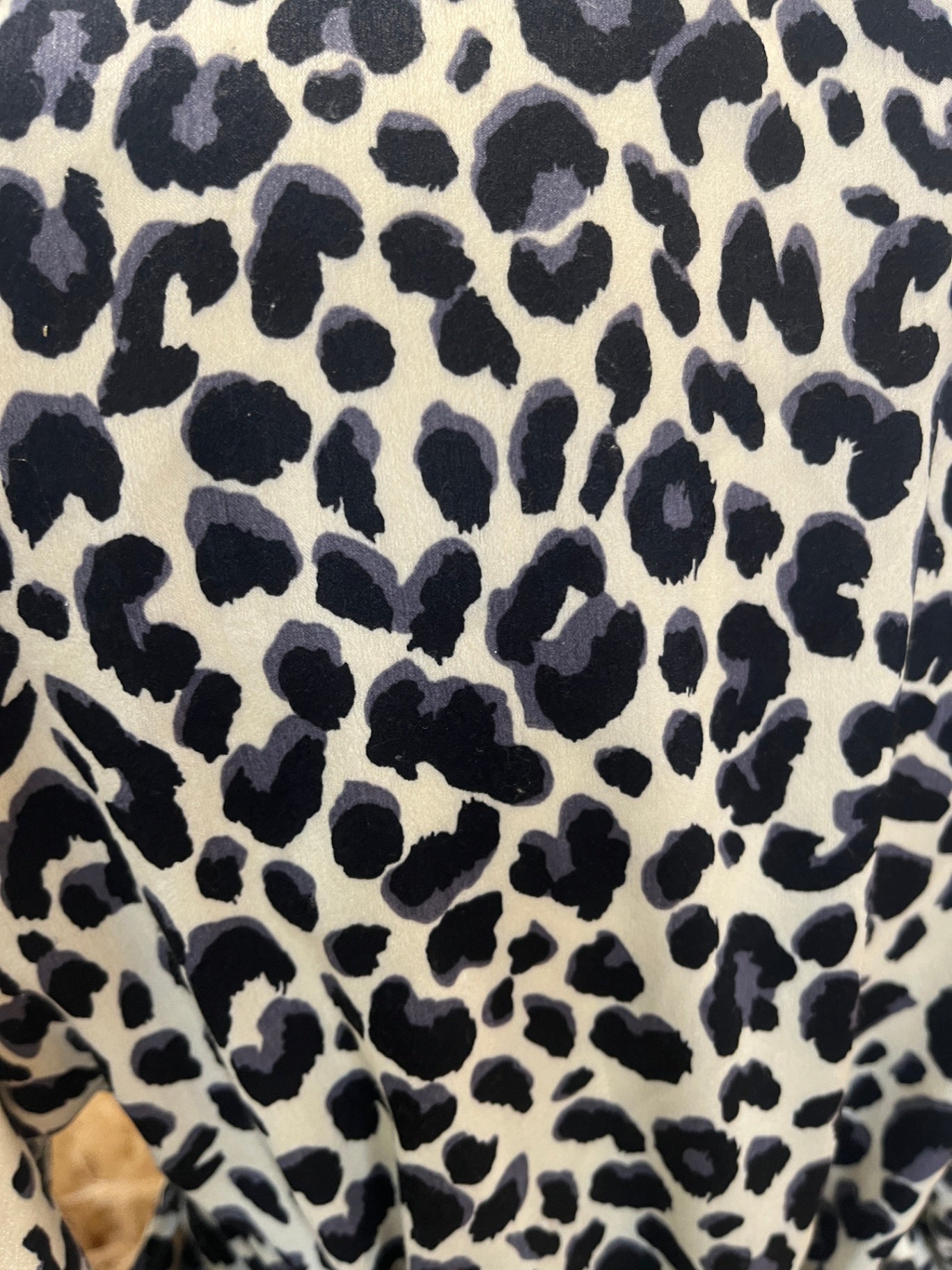 Leila + Luca Leopard Print Top Size S/M 