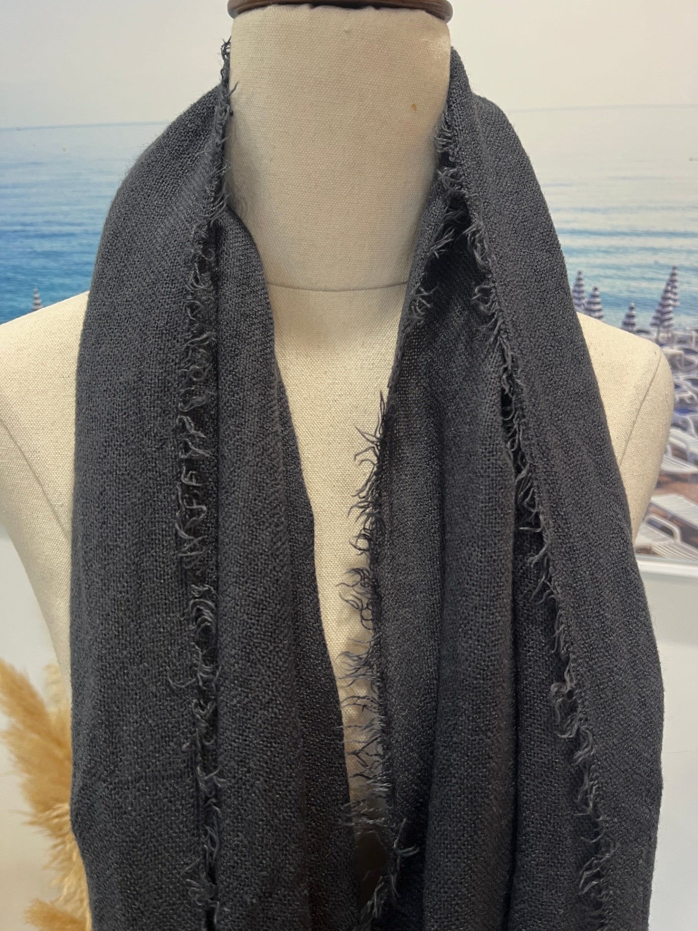 Grey Scarf