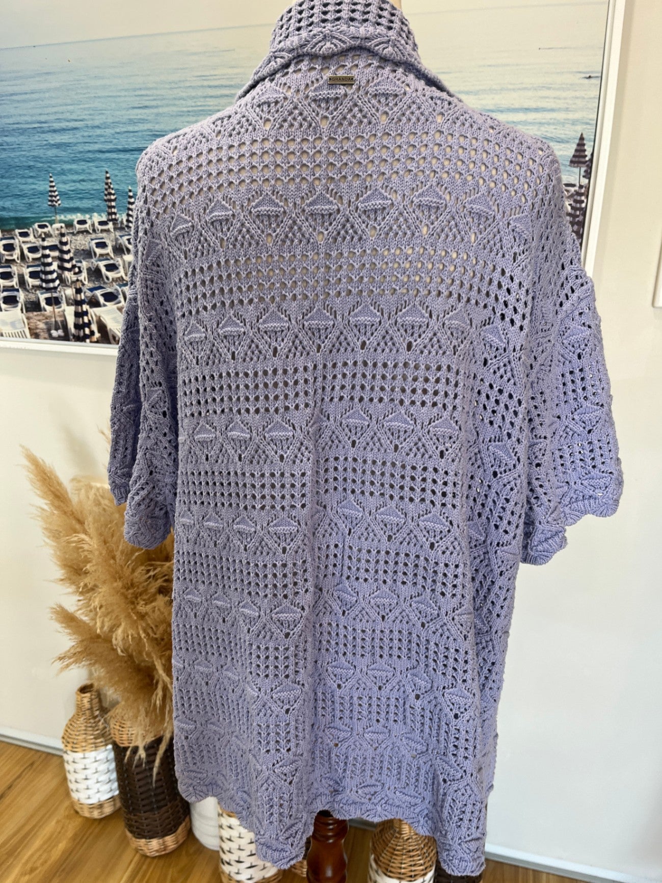 GHANDA Cardigan L Lavender