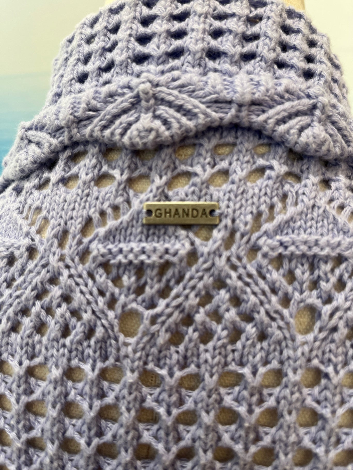 GHANDA Cardigan L Lavender