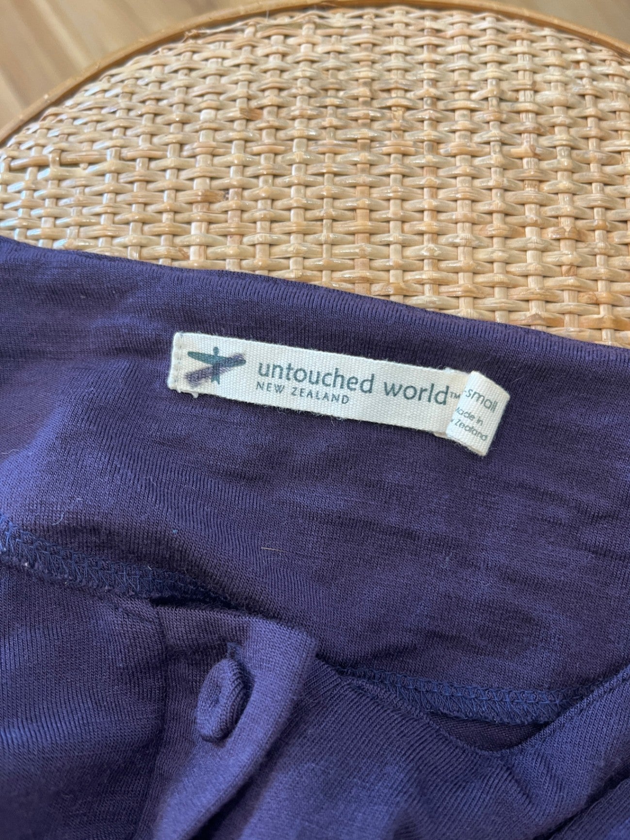 untouched world Purple Cardigan XS