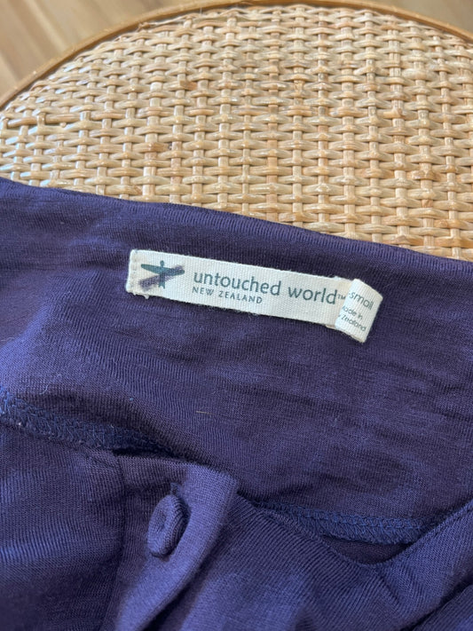 untouched world Purple Cardigan XS
