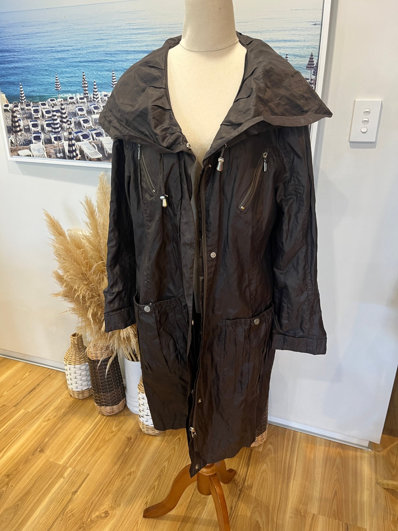 Yarra Trail Brown Jacket Size 14