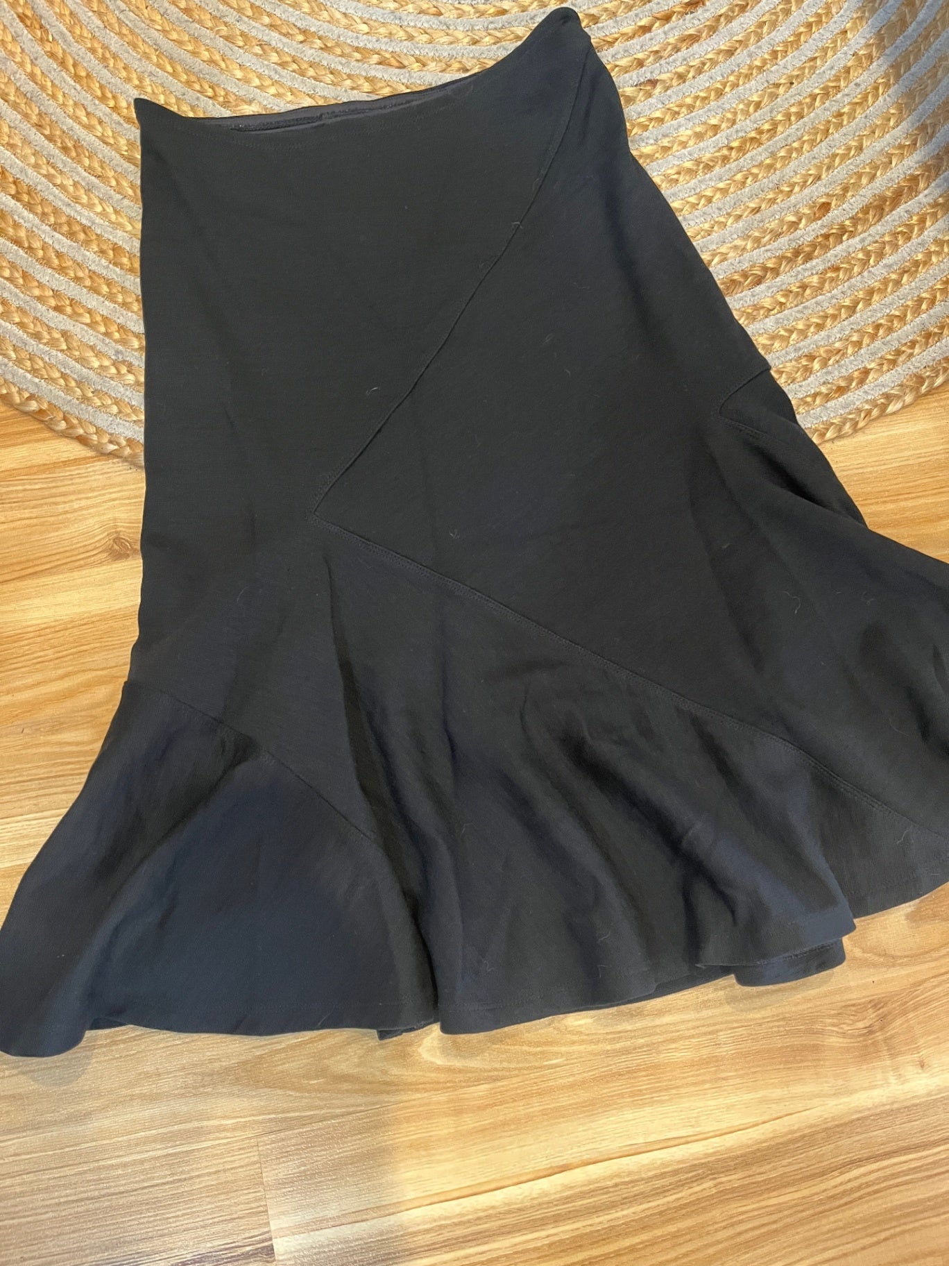 Paula Ryan Black Skirt Mermaid Style Small 