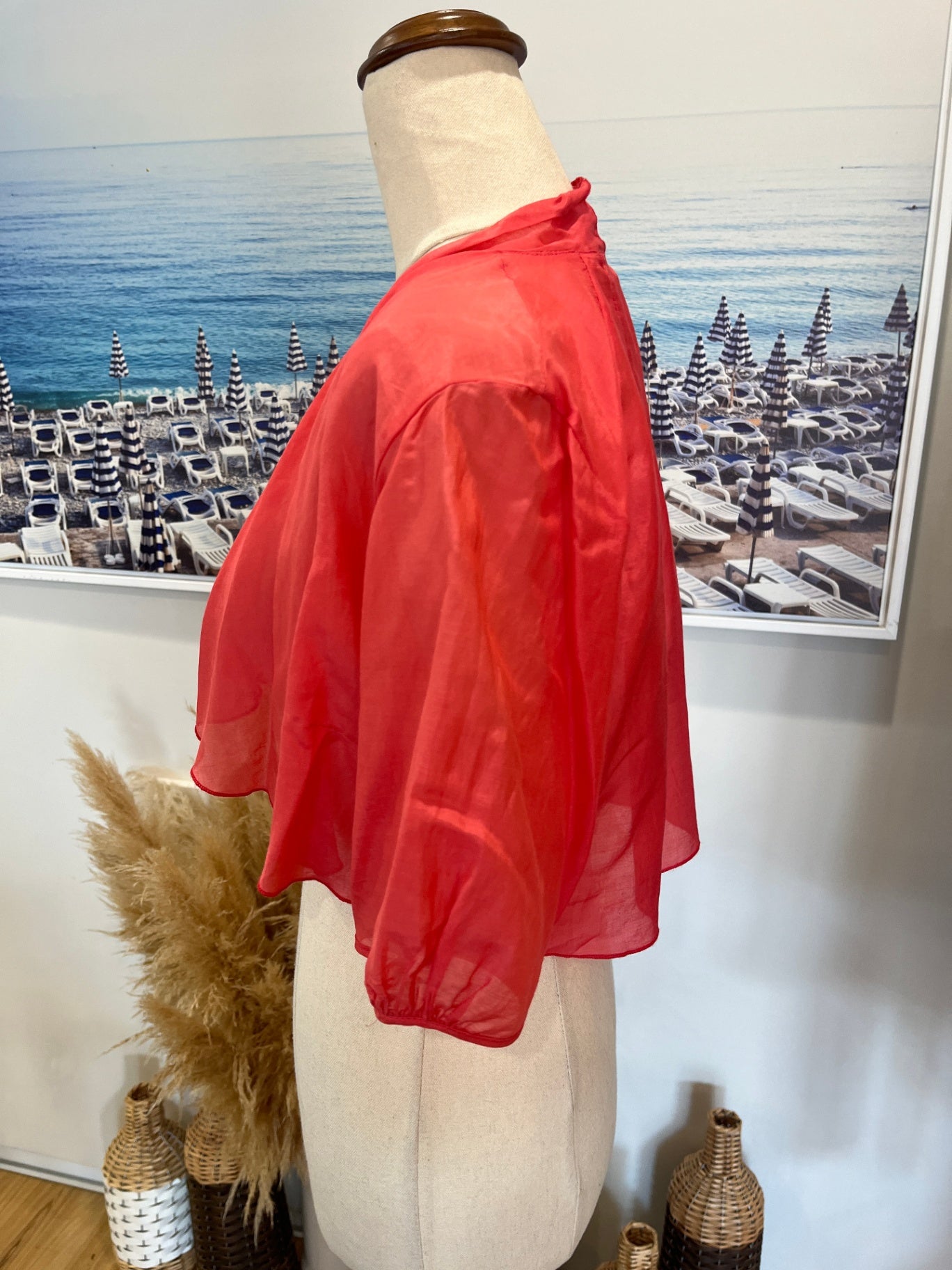 Lisa Law Pinky Shortsleeve Bolero Size 12