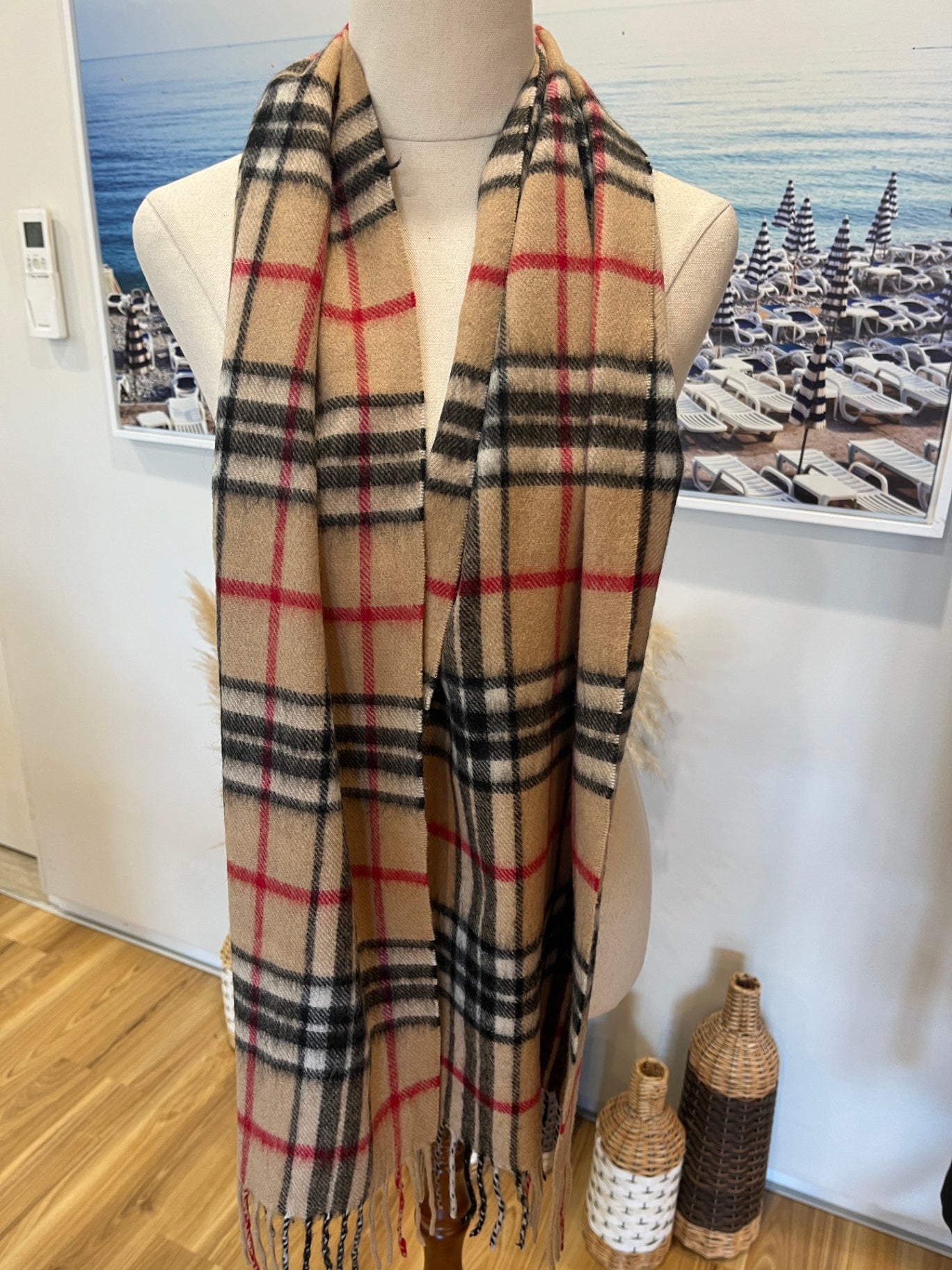 LOCHMERE Plaid Scarf
