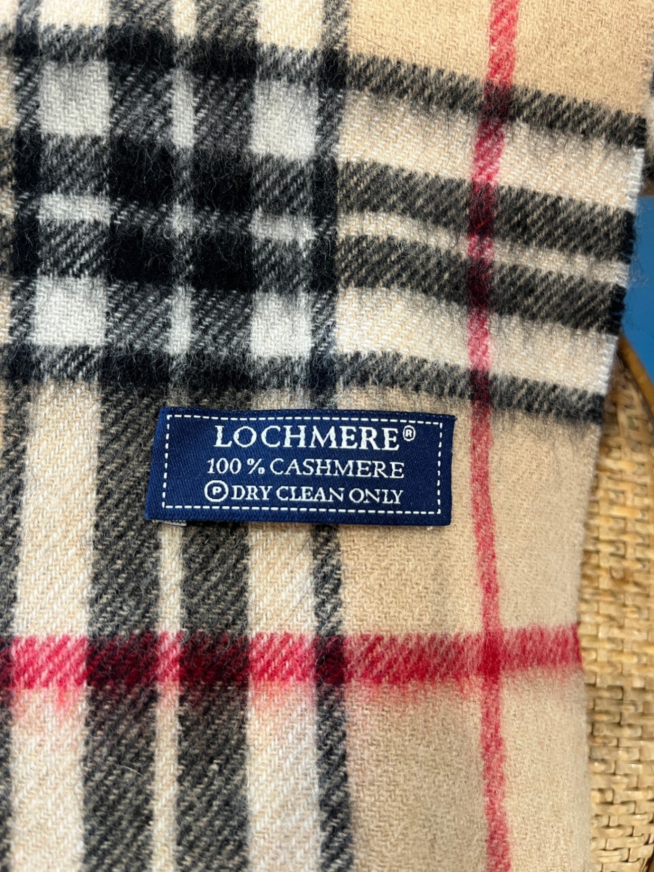 LOCHMERE Plaid Scarf