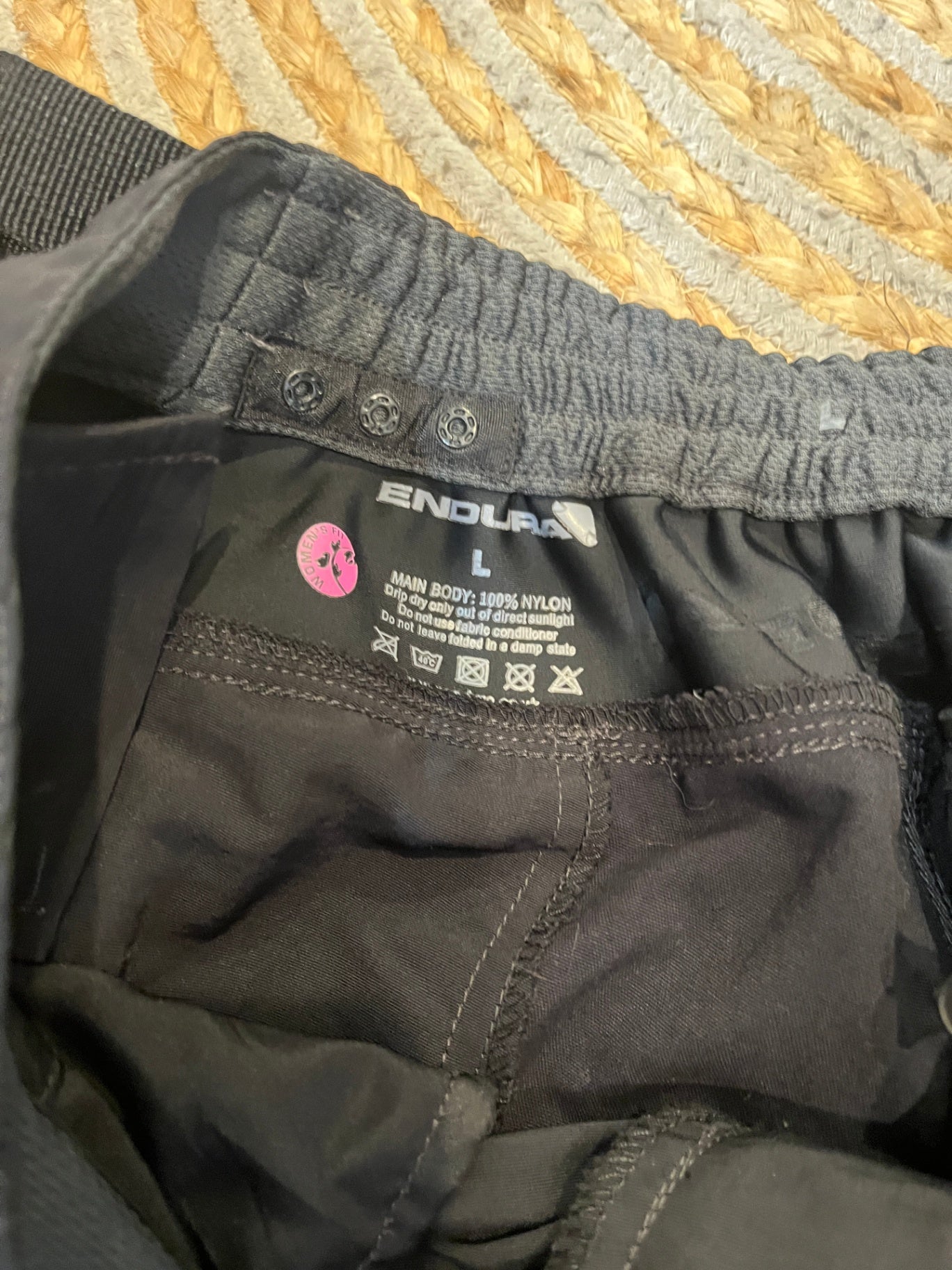 ENDURA Mountain Bike Shorts Black Size L