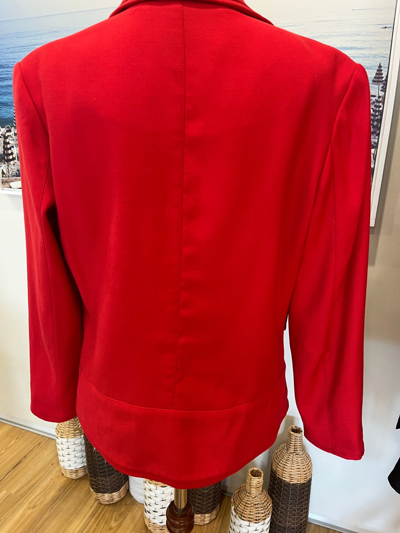 Jane Daniels Design Red Jacket Size 10 