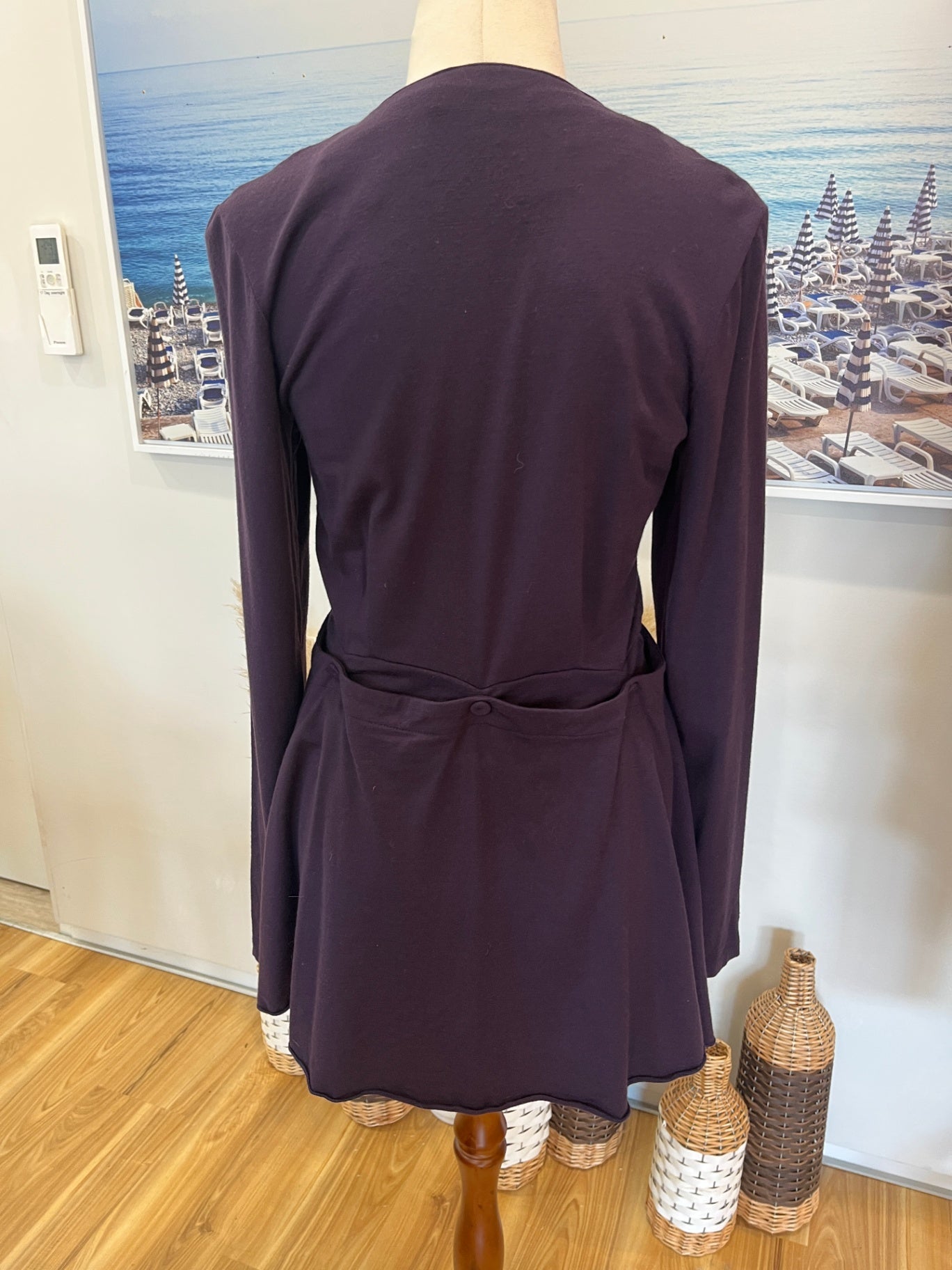 untouched world Purple Cardigan XS