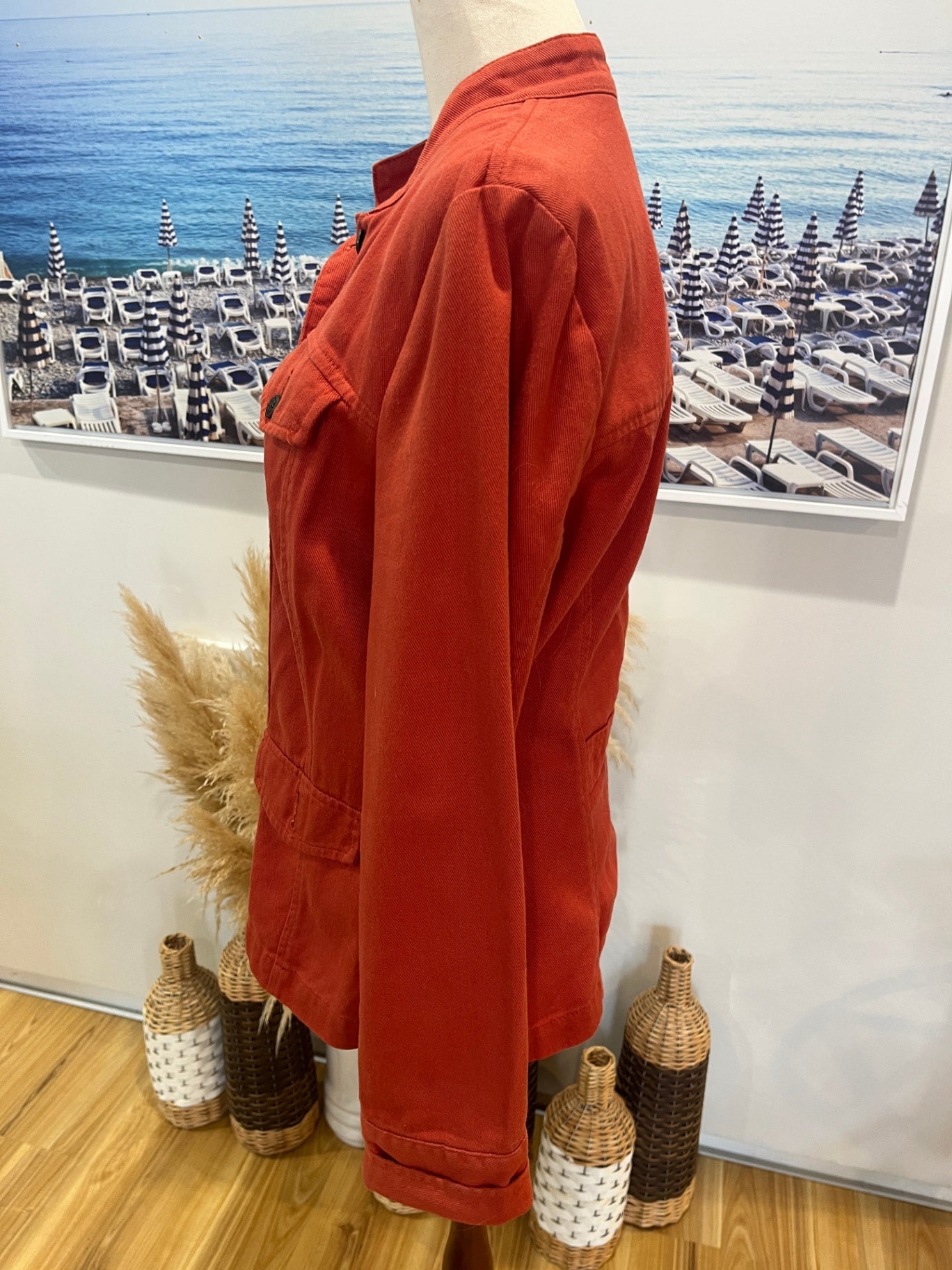Capture  Burnt Orange Jacket