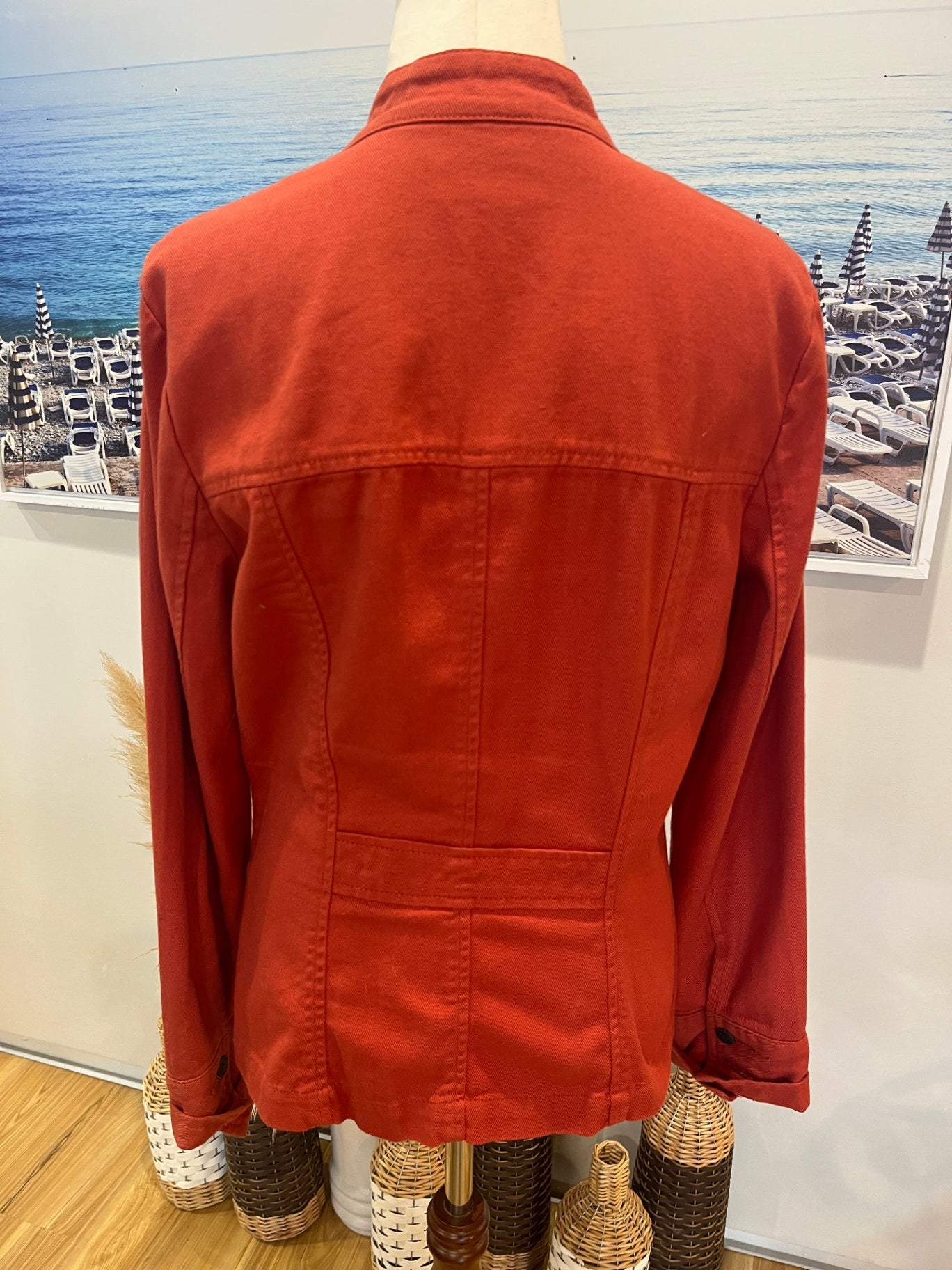 Capture  Burnt Orange Jacket