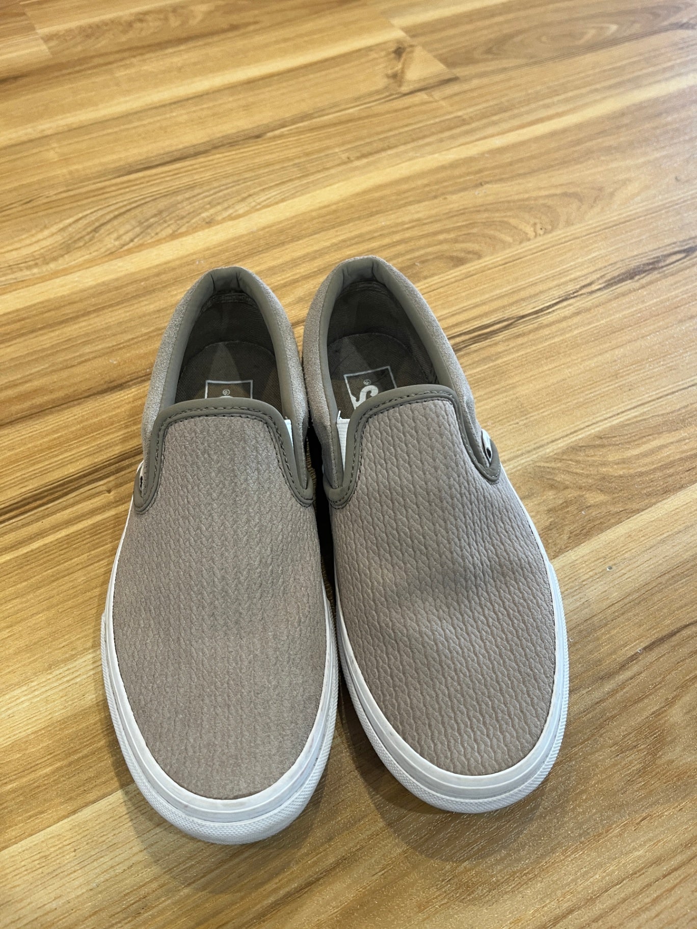 Vans Dusty Pink Suede Slip-On Shoes – Size 36.5 | Soft & Stylish