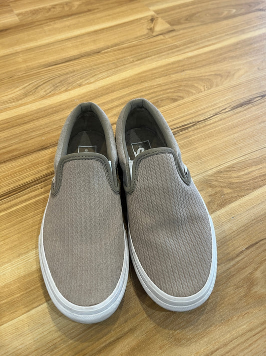 [SALE] Vans Dusty Pink Suede Slip-On Shoes – Size 36.5 | Soft & Stylish