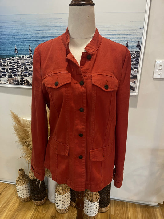 Capture  Burnt Orange Jacket