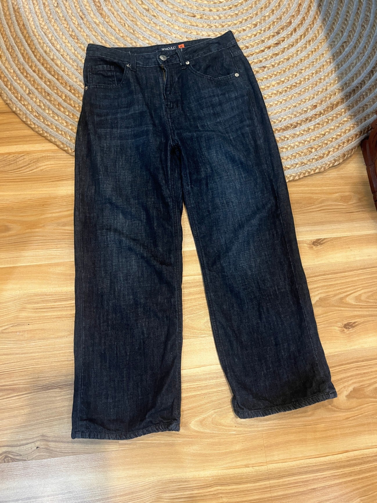 Who.A.U “California Dream” Straight Jeans – Size 28 | Casual Denim