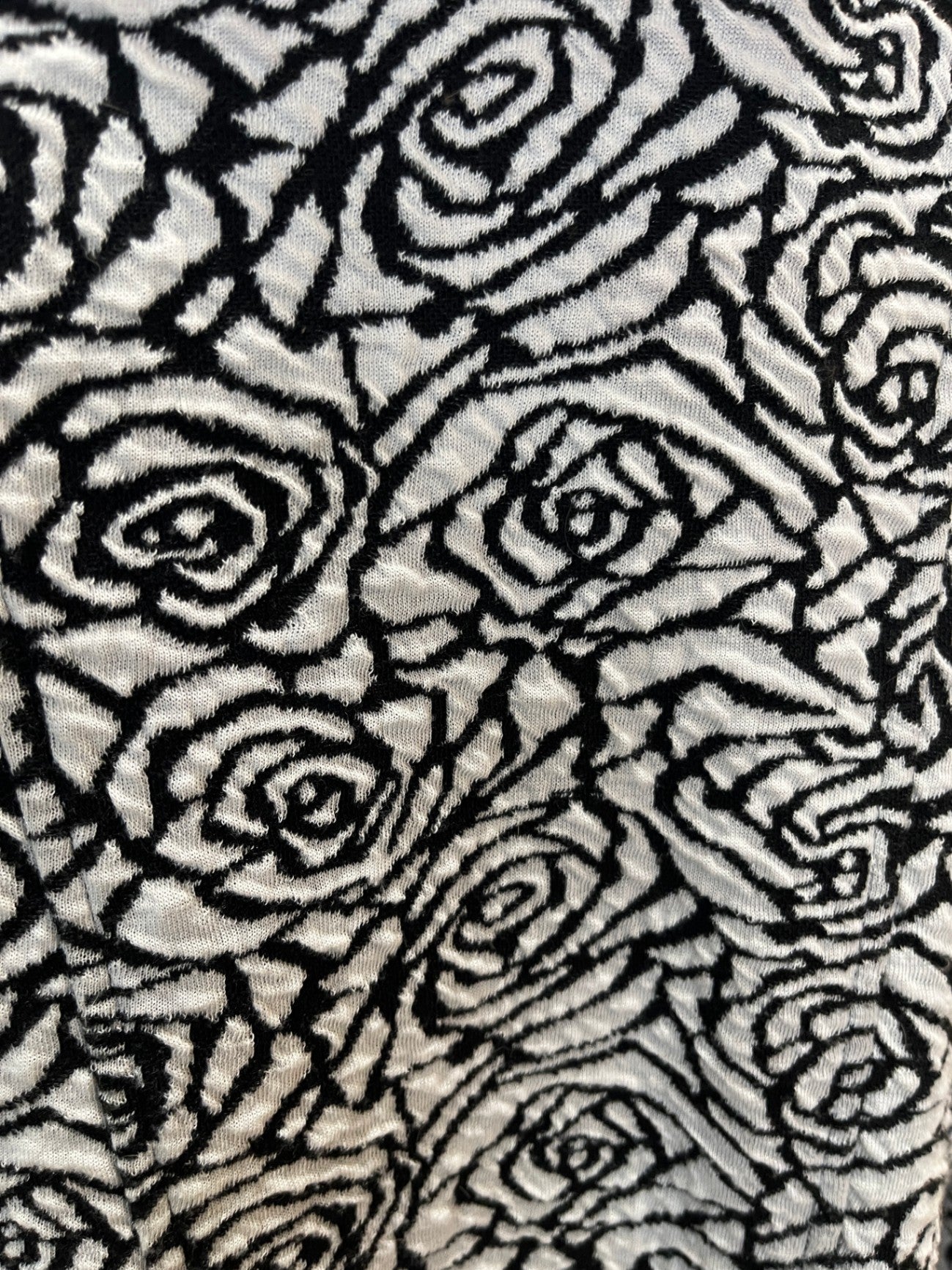Merric Black Floral Jacket | Rose Print | Women's Size 18