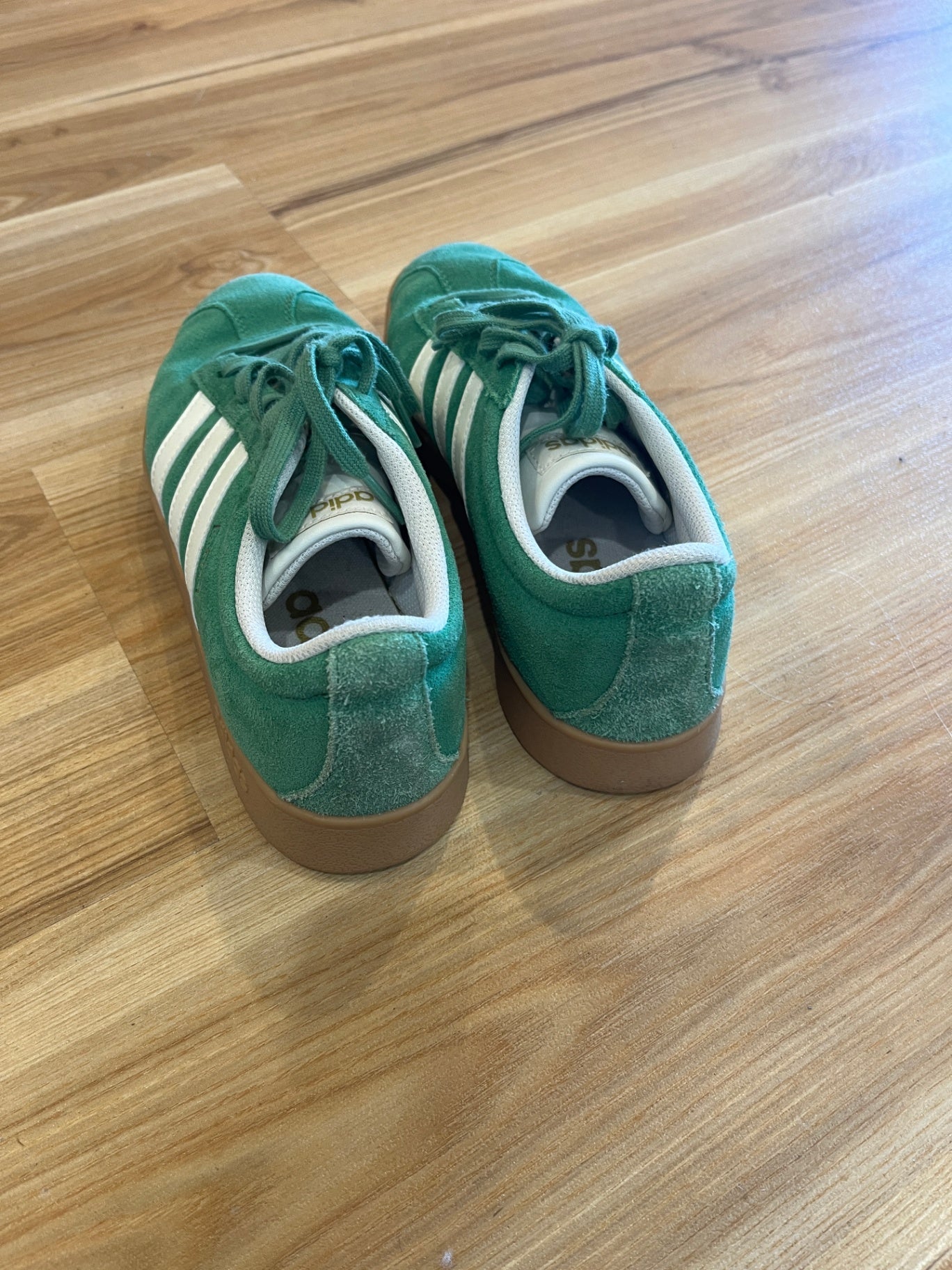 Adidas Green Suede Sneakers | Size EU 40