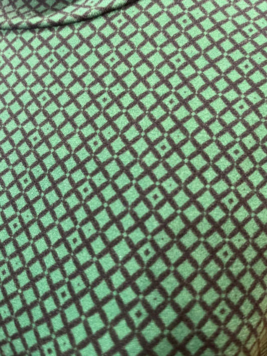 [SALE] Forest Green Long Sleeve Midi Dress | Tie Waist | Size Medium