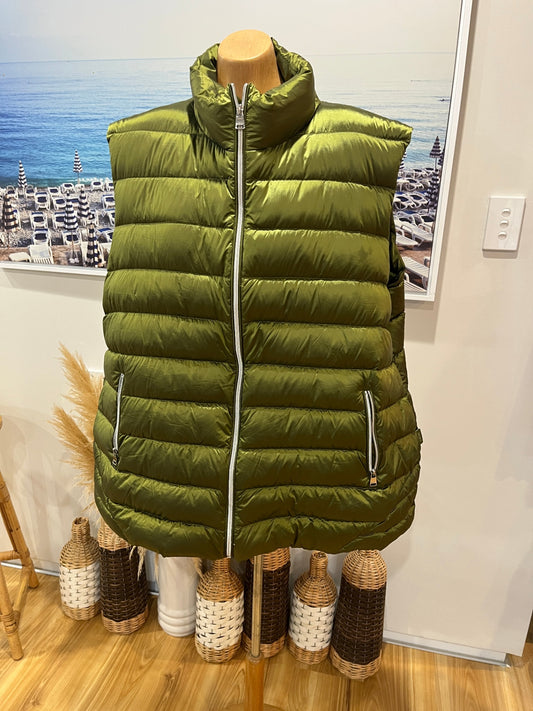 [SALE] Moke Men's Green Leaf Vest Size 4XL