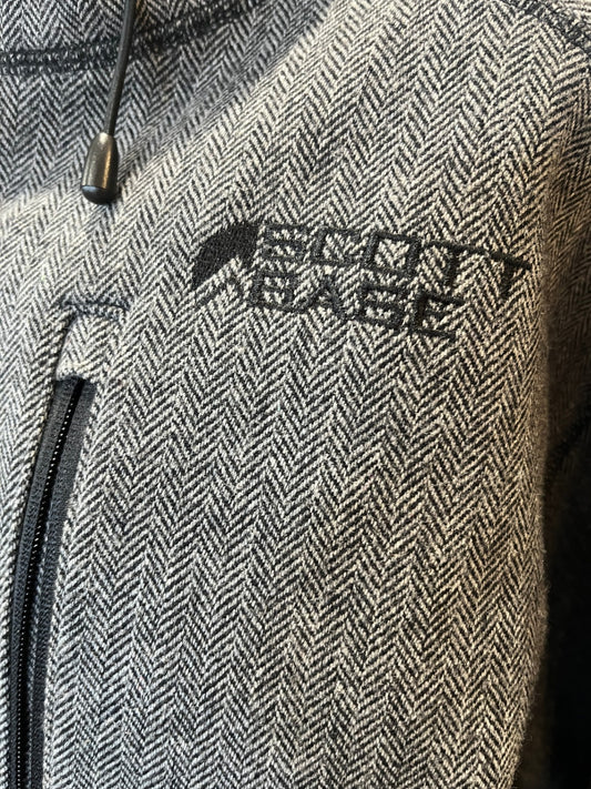 [SALE] Men's Scott Base British Antarctic Expedition Series Hooded Houndstooth Jacket - Size Large