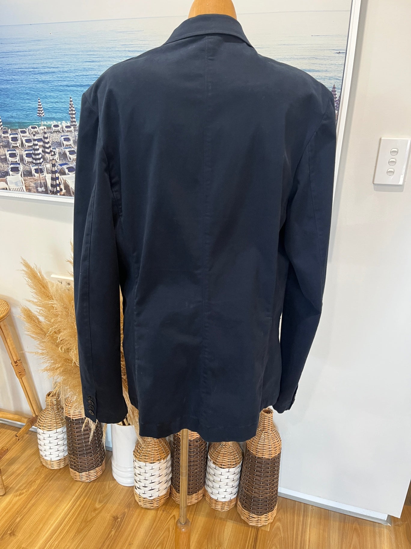 Perry Ellis Jacket L Dark Blue