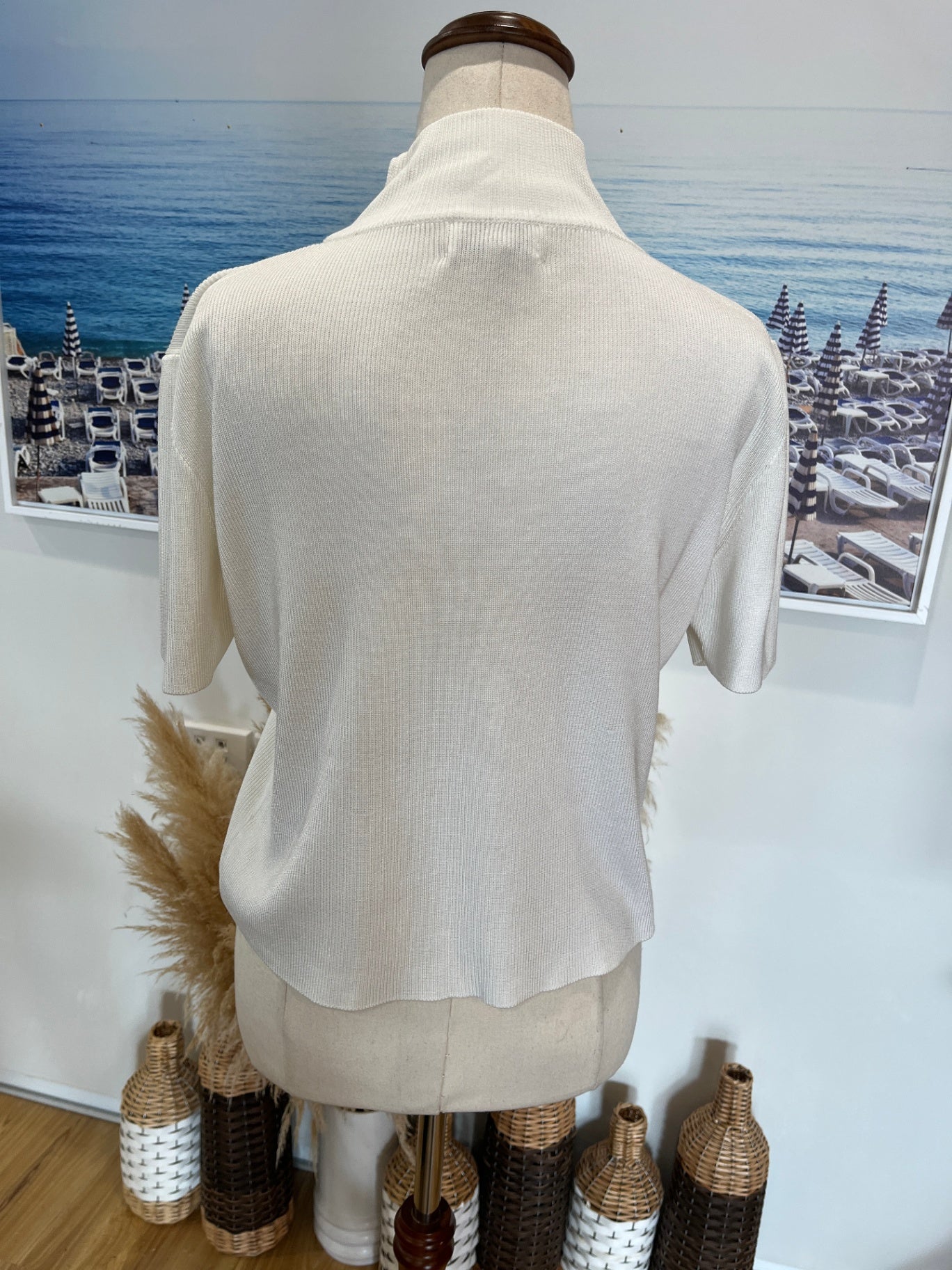 Table Eight Australia Top L White Elegant Smart Casual