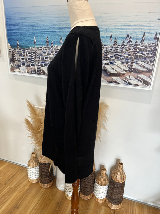 The Collection Debenhams Top S/M Black Smart Casual