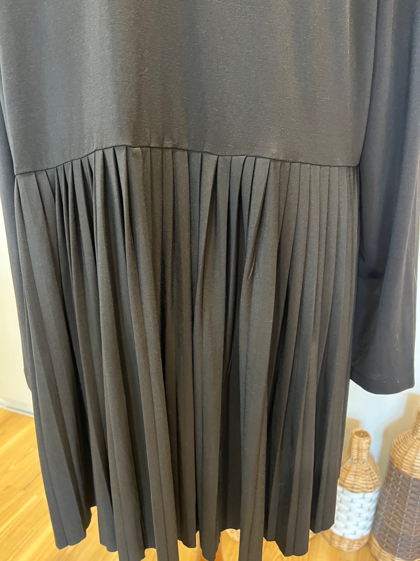 Clarity Black Pleated Back Jacket | Designed in Australia | Size 14 