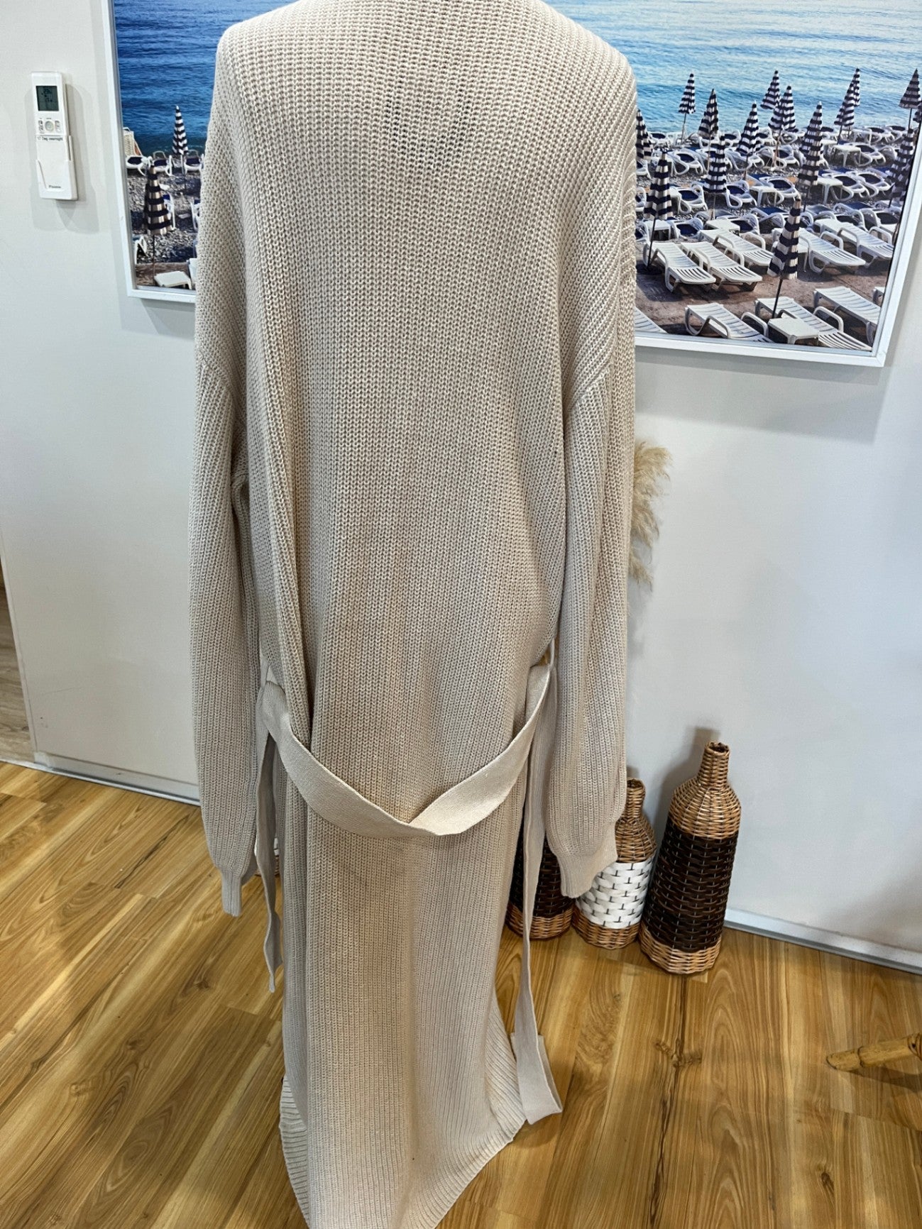 Simple & Sunday Cream Cardigan | Size XXL | Soft Everyday Knit