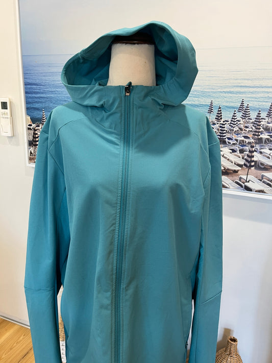 Lululemon Teal Rain Jacket | Lightweight Waterproof | Large