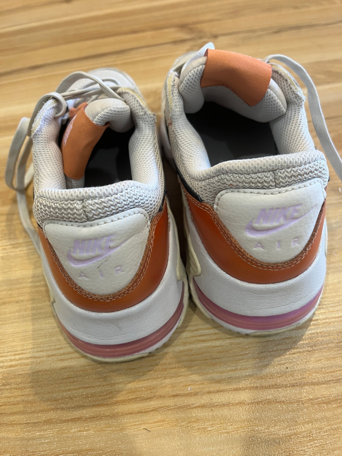 Nike Air Max Beige Lace-Up Sneakers | Size 37.5