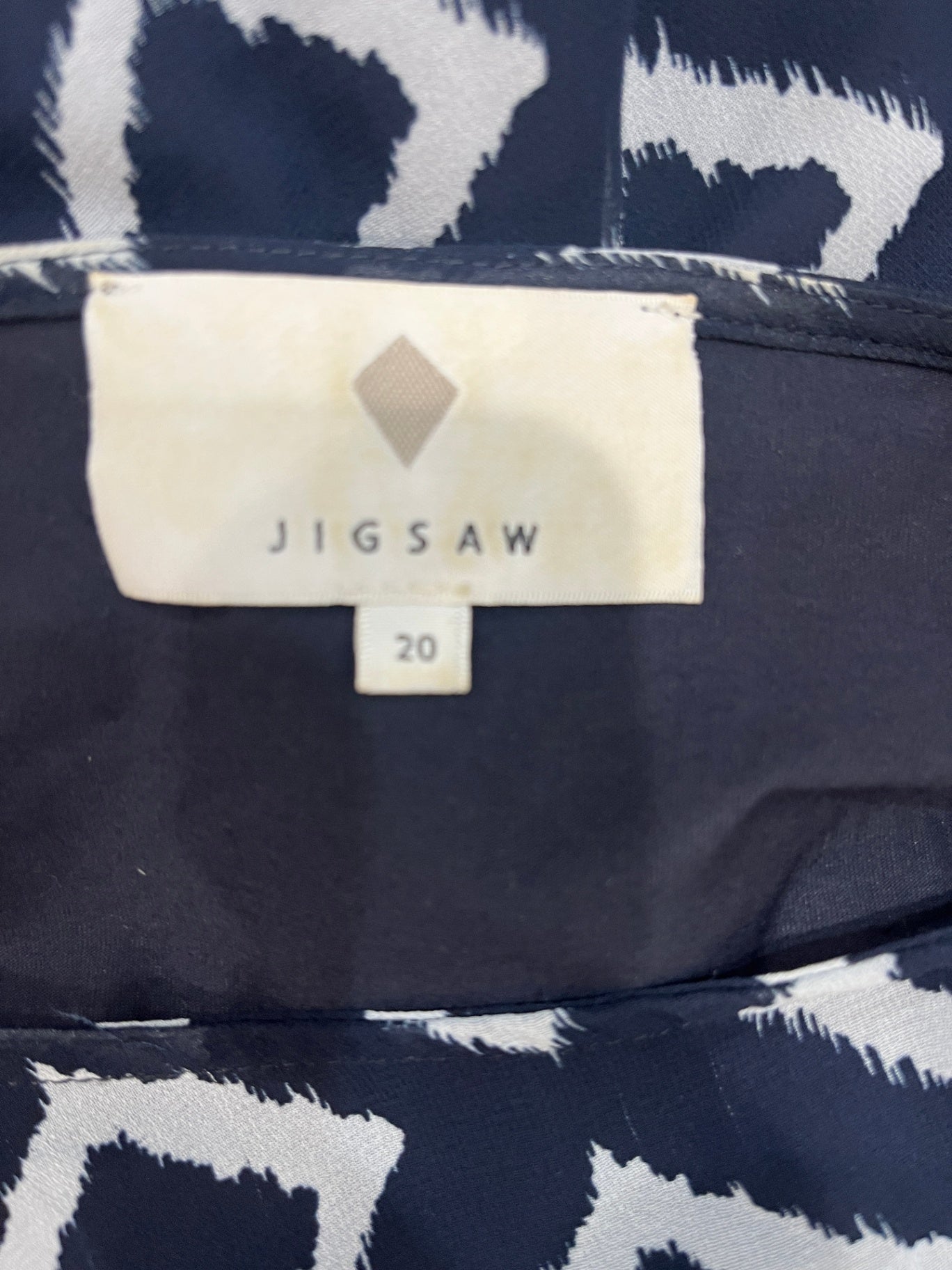 Jigsaw Batwing Dress Size 20 