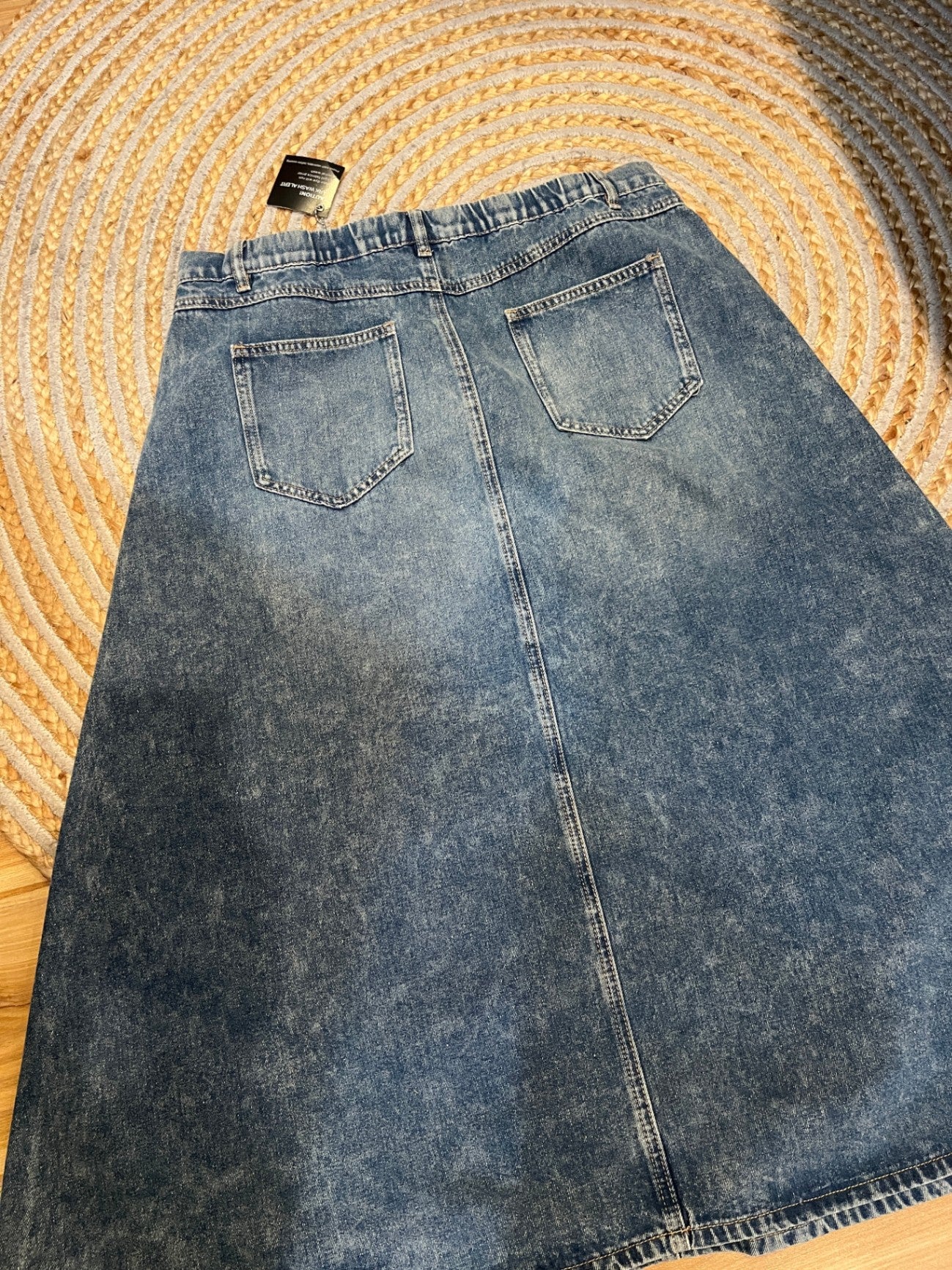 K&K Denim Flared Skirt | Size 16 | Knee Length | New with tag