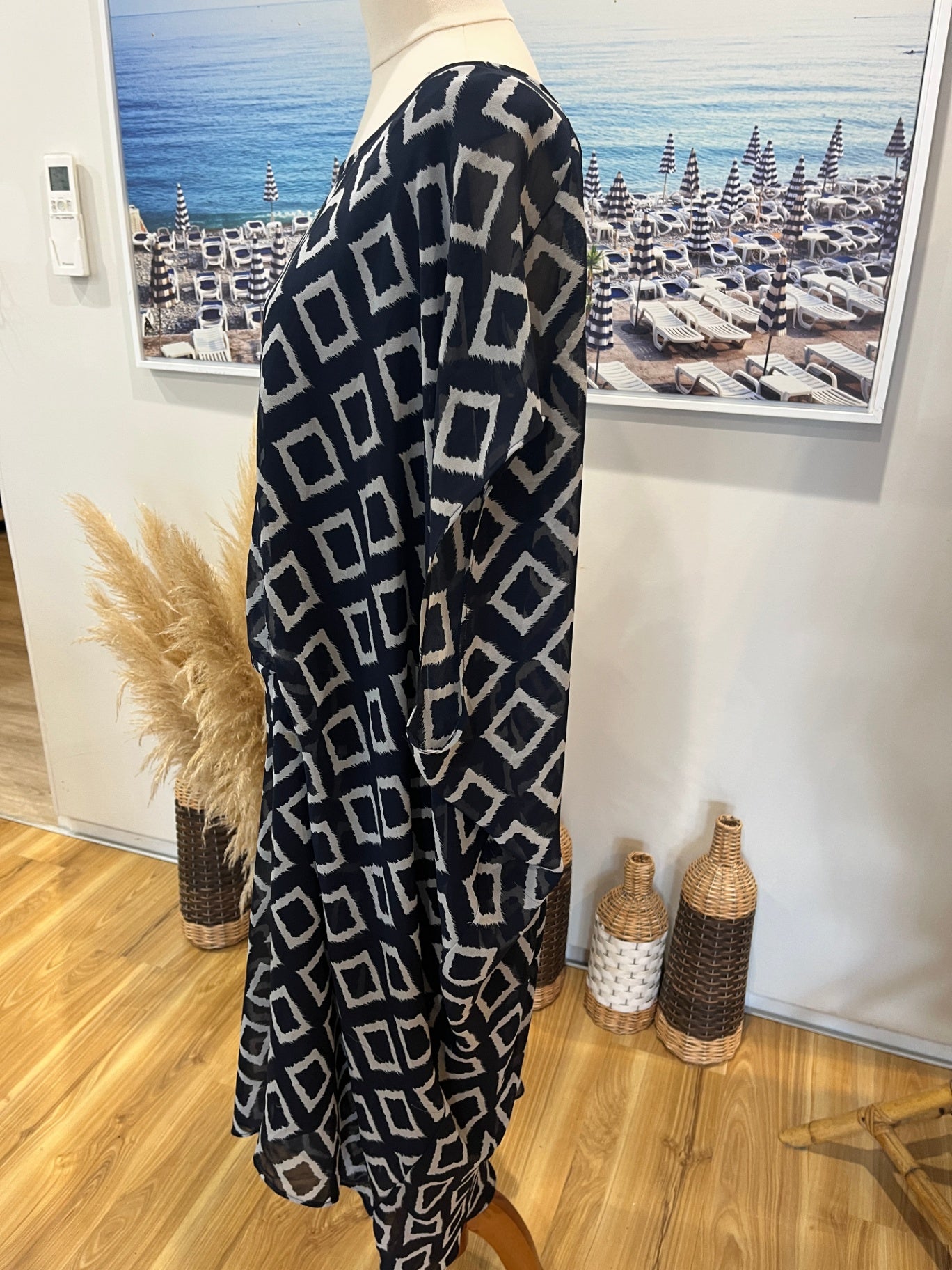 Jigsaw Batwing Dress Size 20 