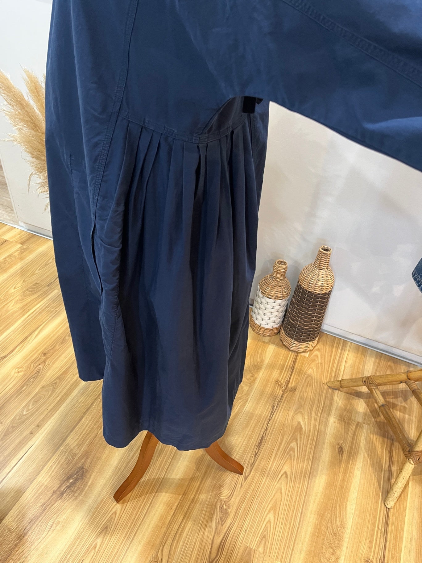 Sofie D'Hoore Navy Blue Dress | Size XL