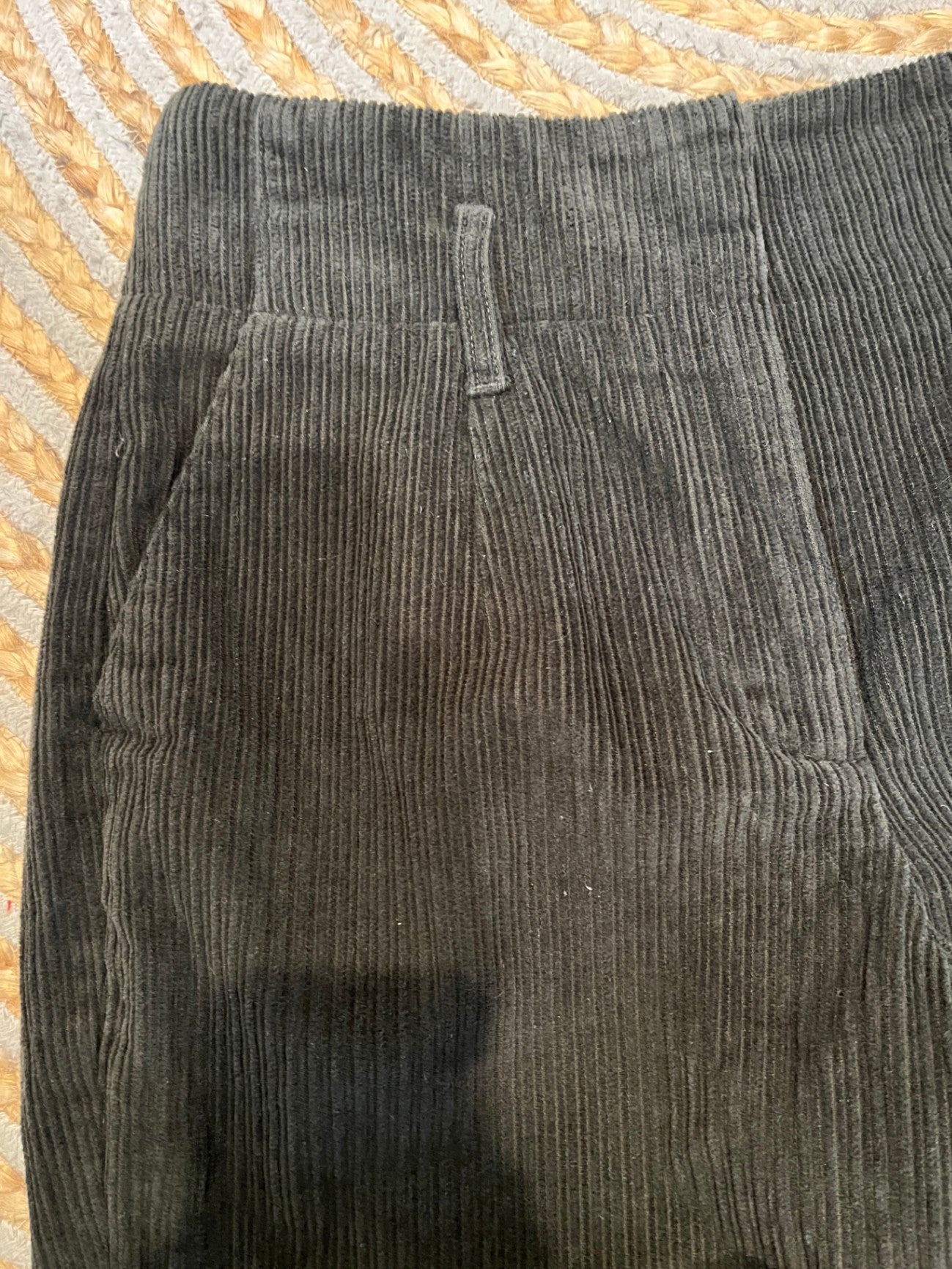 Witchery Dark Green Pants Size 8 – High Waisted Cords
