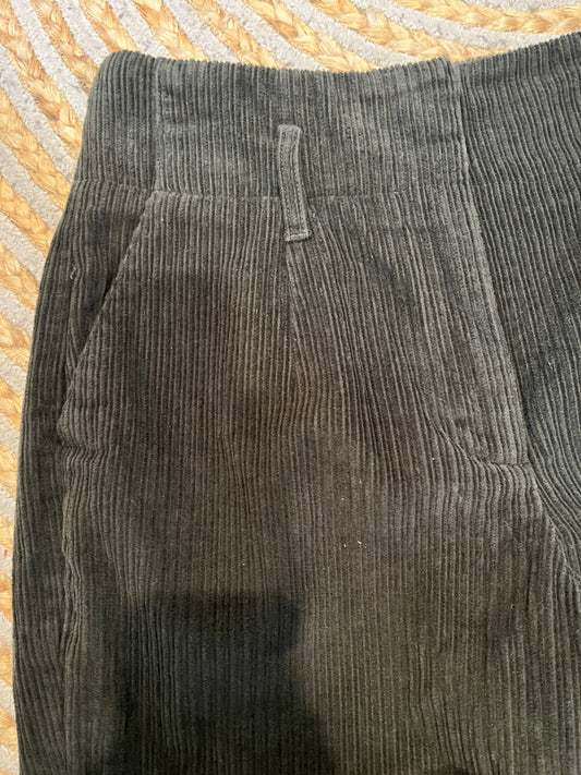 Witchery Dark Green Pants Size 8 – High Waisted Cords