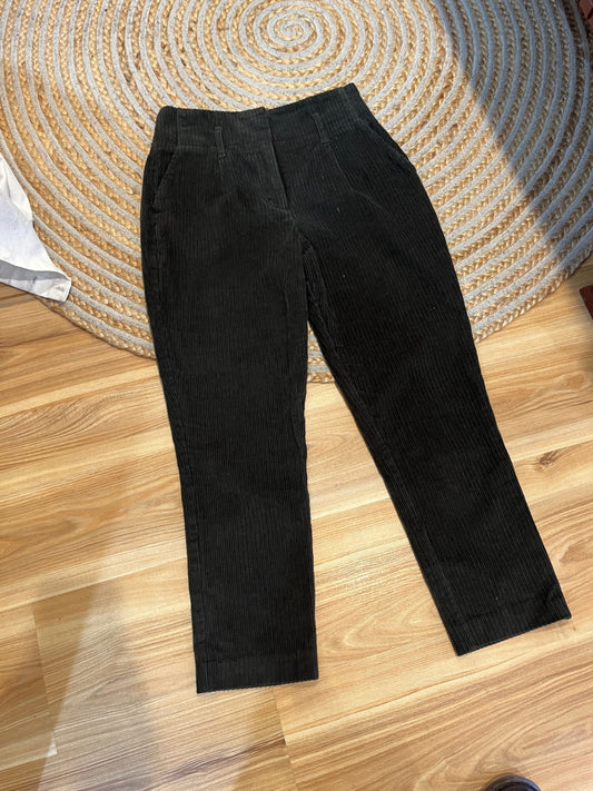 Witchery Dark Green Pants Size 8 – High Waisted Cords