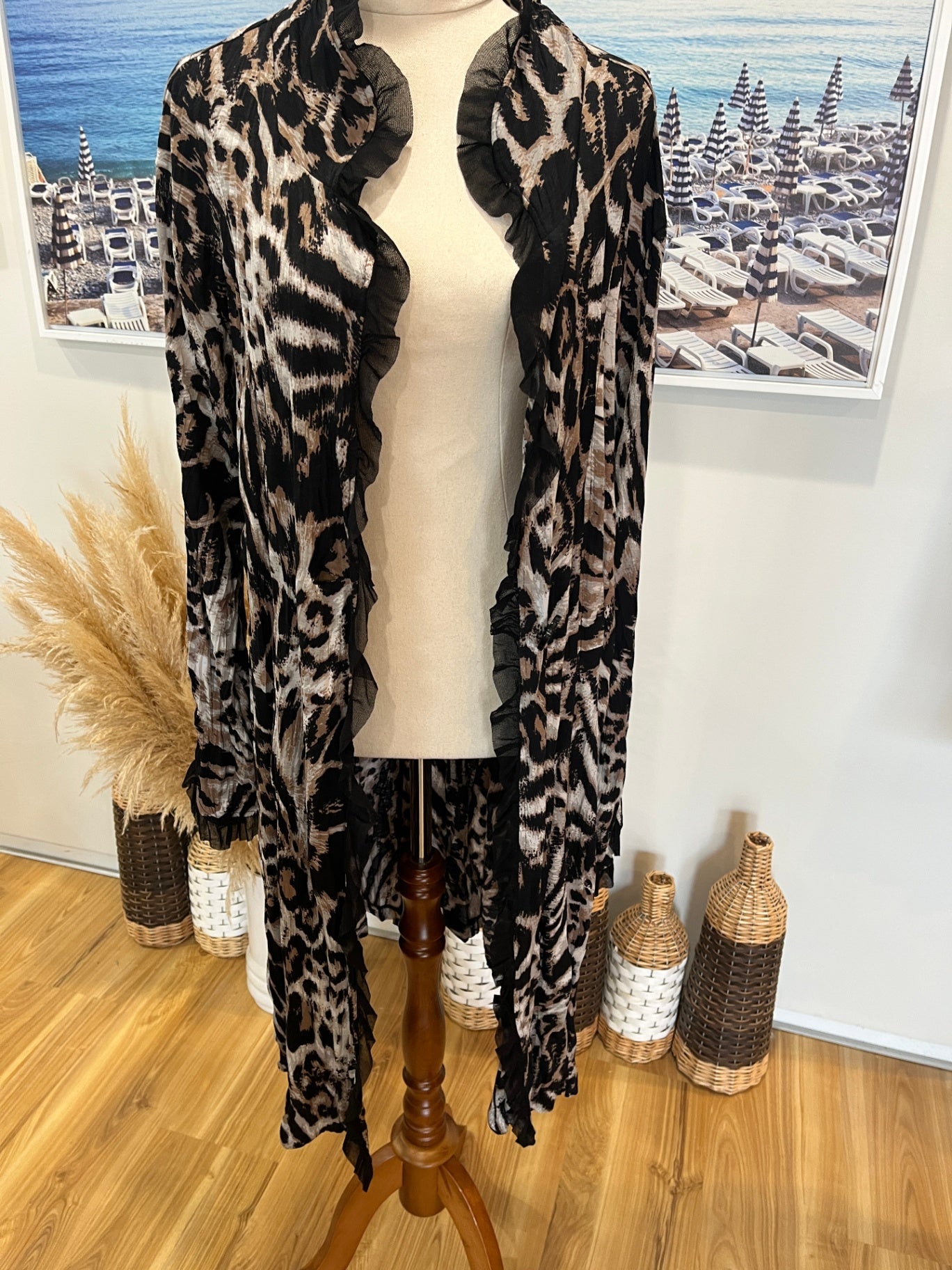 Jacki Peters Cardigan Size 16 — Wild & Chic