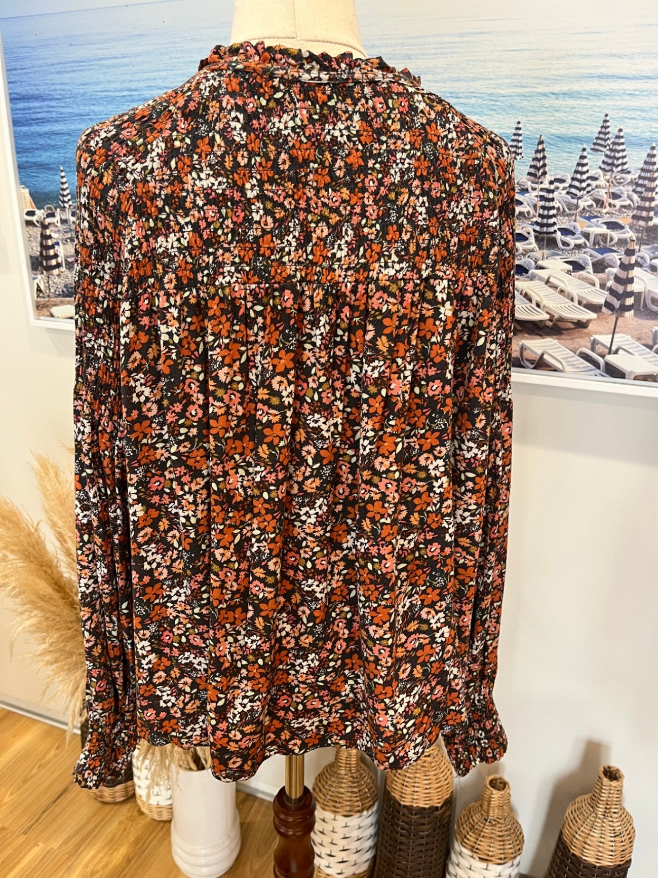 Sass Boho Style Top — Size 12